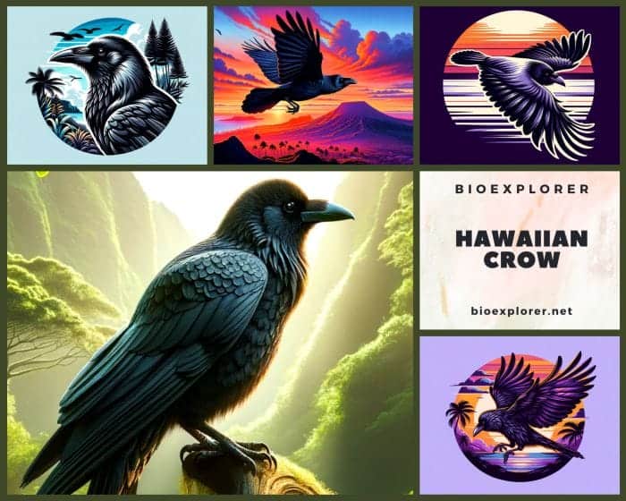 Hawaiian Crow Hawaiian Crow